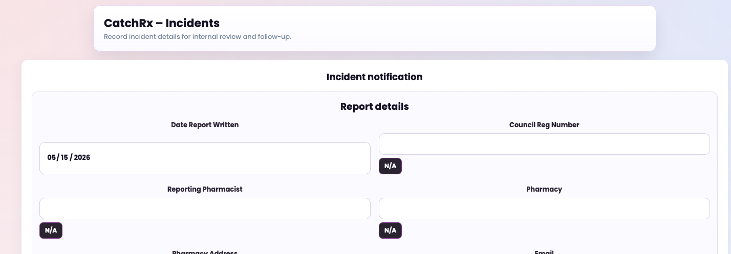 DelfinOS consultation workflow screen